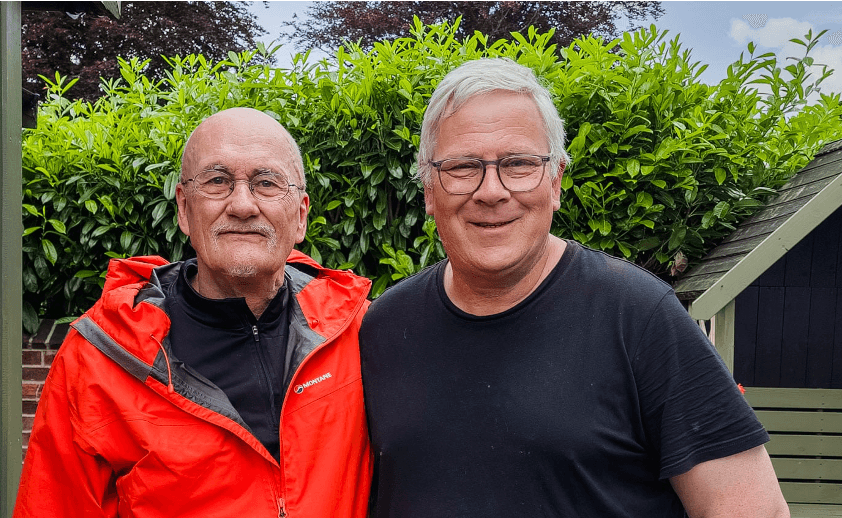 Alan Lodge (Tash) and Dave Stooke