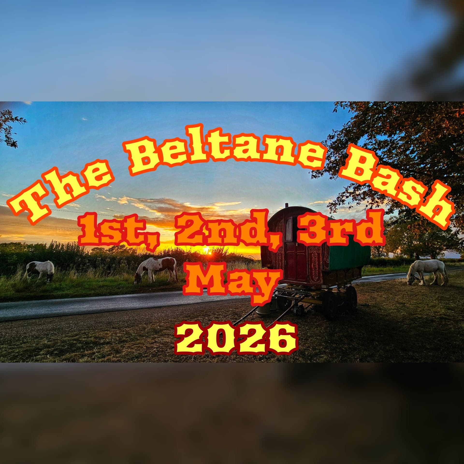 The Beltane Bash flyer